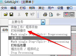 添加打标前处理和打标后处理(图3)